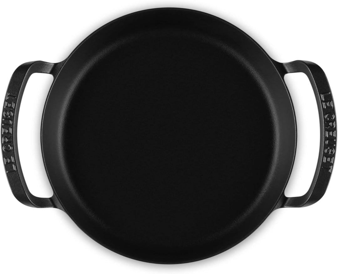 Le Creuset Gusseisen-BBQ-Auflaufform für den Aussenbereich, flach