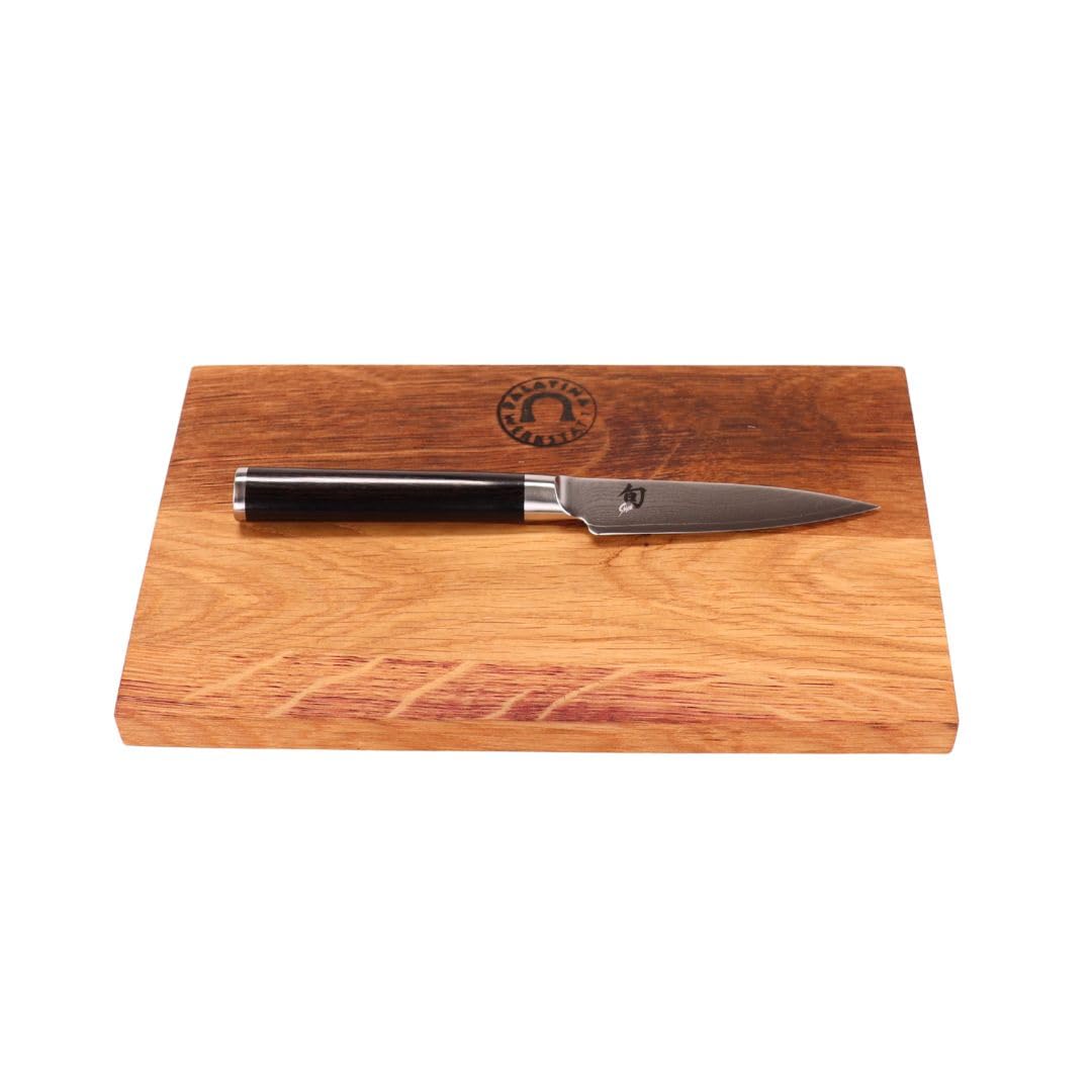 KAI Shun Classic Geschenkset DM-0700 – Officemesser 9 cm ultrascharf aus Damaststahl + handgefertigt