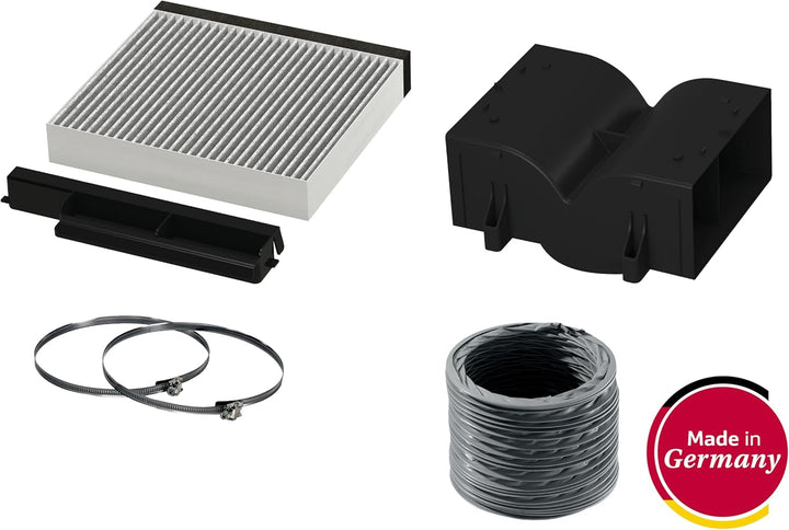 Neff Z51DXI1X4, Dunstabzugshaubenzubehör, Clean Air Standard Umluftset für Wandessen