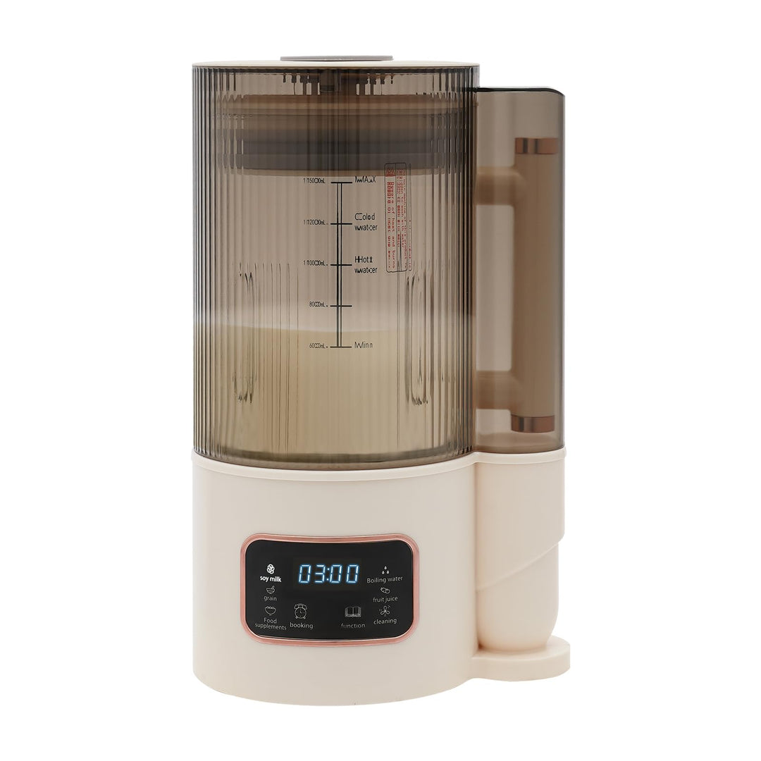 Sojamilch Maschine, 1000ml Entsafter mit LCD-Display, Nuss und Sojamilchbereiter, Hafermilch Maschin