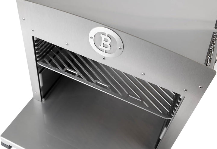 Beefer TwinPro - 800° Oberhitzegrill - Vollständig aus massivem Edelstahl mit doppeltem Garraum - Ma