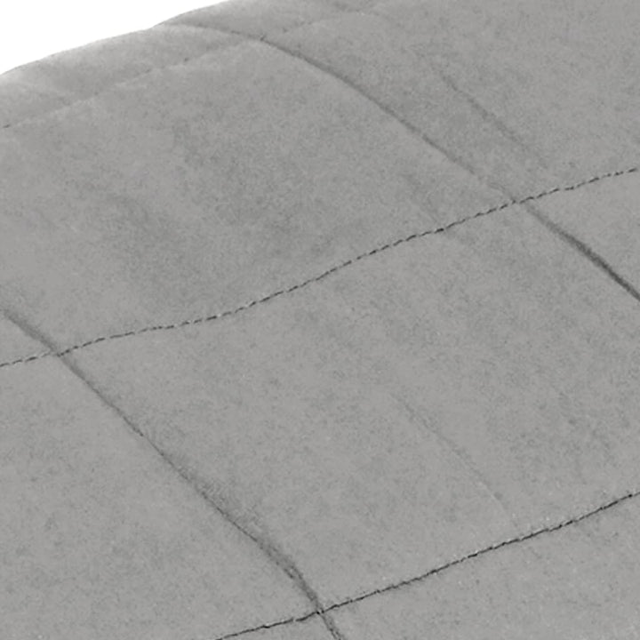 SKM Gewichtsdecke Grau 155x220 cm 11 kg Stoff, Weight: 11.4 kg, 350723 Grau 155 x 220 cm,11 kg, Grau