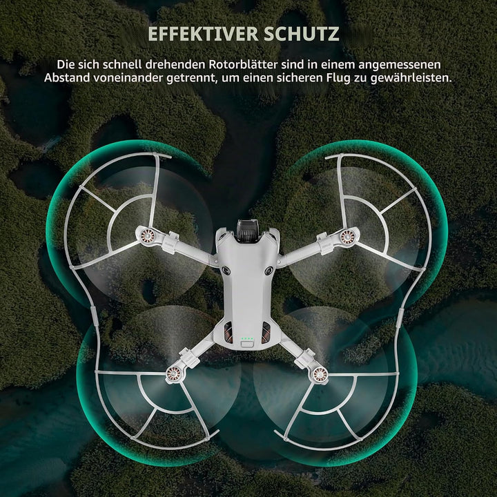 STARTRC Mini 4 Pro Propellerschützer,Flugsicherheit Anti Kollisions Propellerschutz Für DJI Mini 4 P