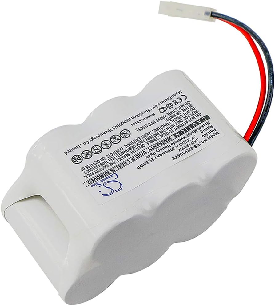 CS-ERV194VX Akkus 3000mAh Kompatibel mit [Bissell] 2880, 28801, 28802, 28806, 2880A, 2880B, 2880C, 2
