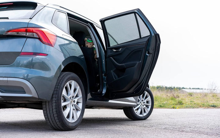 Satz Car Shades (Hintertüren) kompatibel mit Skoda Kamiq 2019- (2-teilig)