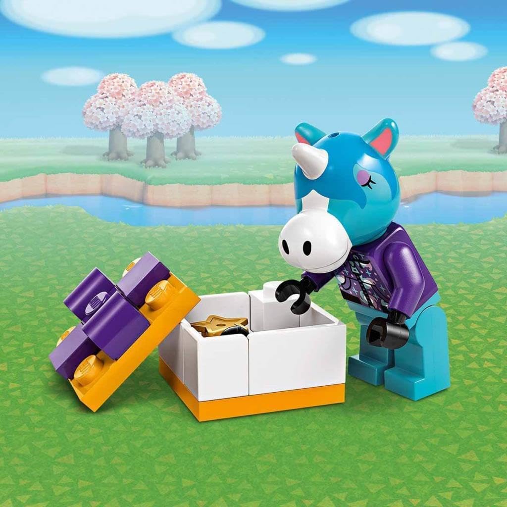 LEGO Animal Crossing Jimmys Geburtstagsparty, kreatives Spielzeug für Kinder, Tiere-Set mit Pferde-F