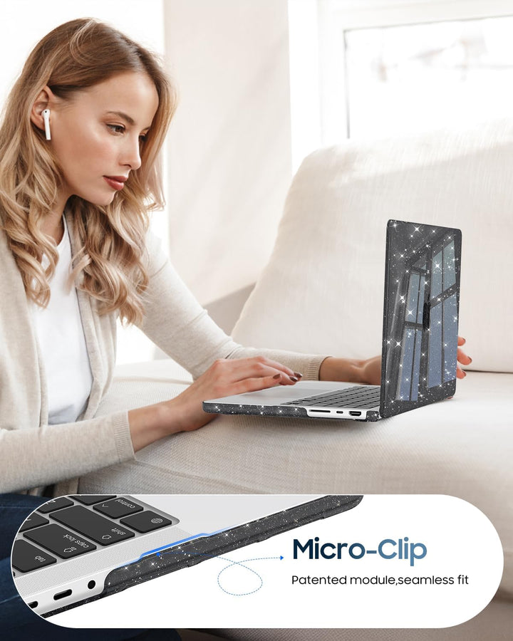 Fintie Hülle Kompatibel mit MacBook Pro 14 Zoll M5 M4 M3 M2 M1 Pro/Max (2025-2021) A3434 A3112 A3401