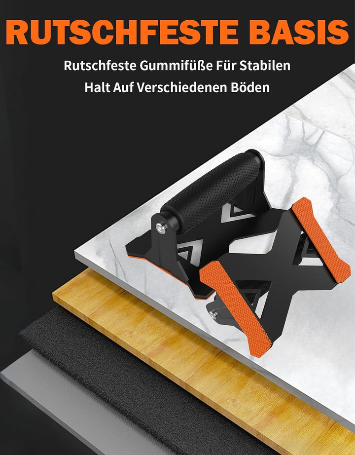 Fitarc Liegestützgriffe, Robuste Stahl Push Up Griffe für Boden, Rutschfeste Liegestützbarren für Mä