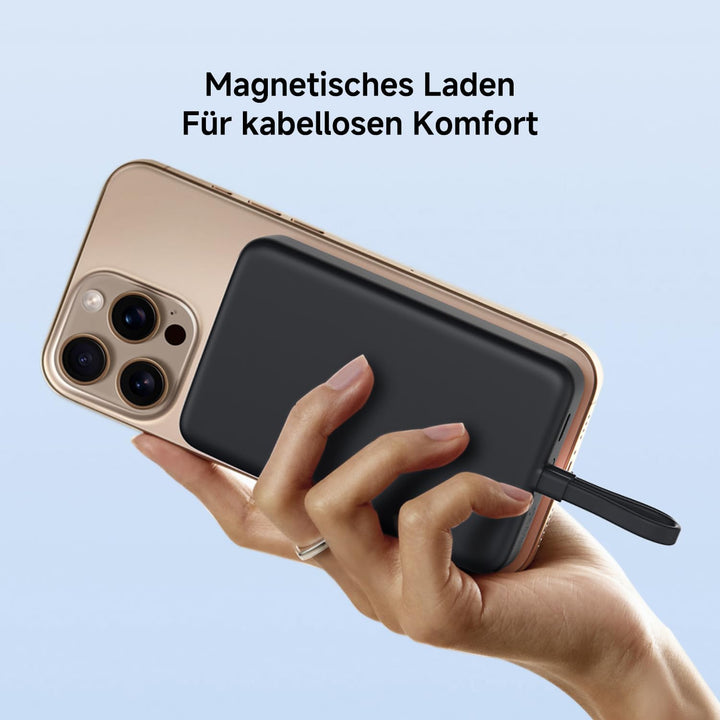 Xiaomi 33W Magnetic Power Bank 10000mAh, ultraschnelles Aufladen, grosse Kapazität，sofortiges kabell
