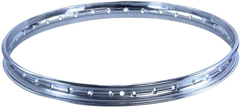 Chrom Felge 1,2 x 19 Zoll Speichenfelge 36 Loch für Zündapp M 25 50 Bergsteiger Typ 434, Super Combi