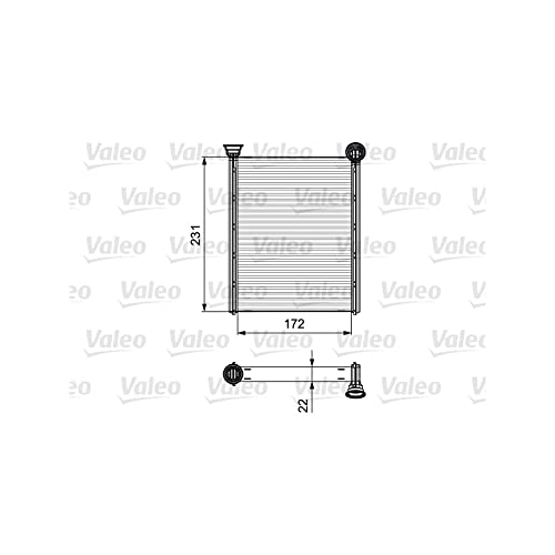 Valeo Wärmetauscher Innenraumheizung 811534