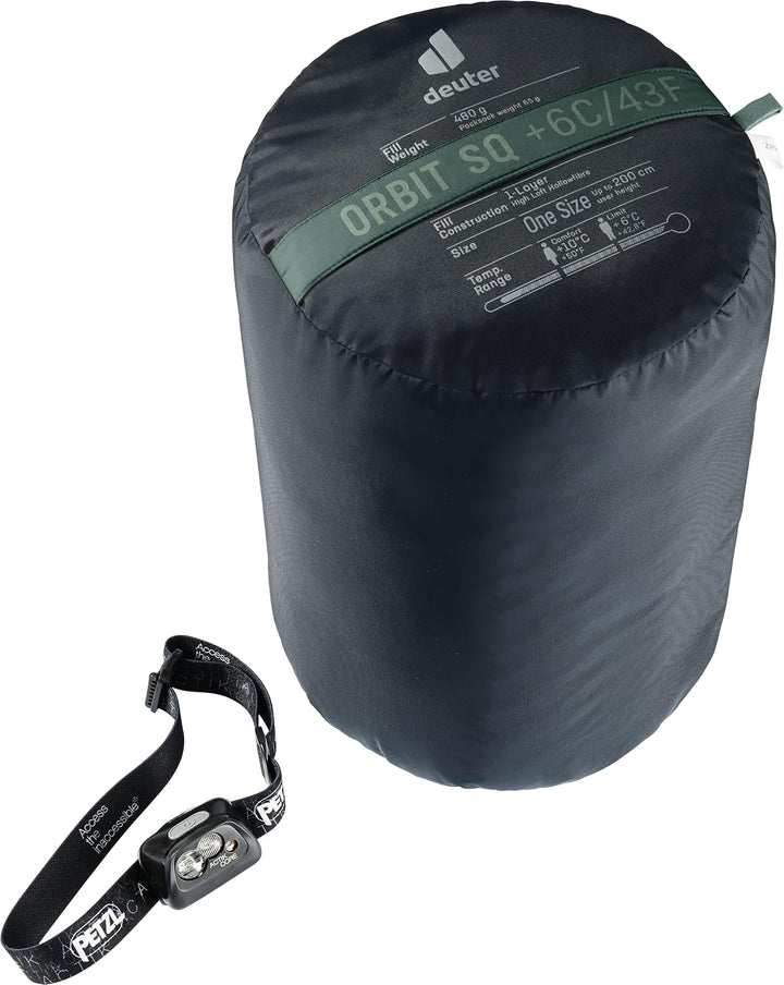 deuter Orbit SQ +6C/43F Kunstfaserschlafsack, Deckenschlafsack