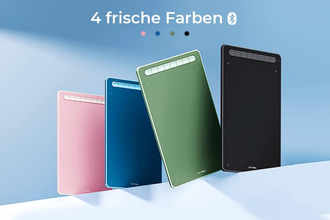 XP-PEN Deco LW 10"x6" Grafiktablett Bluetooth Zeichentablett X3 Smart Chip Tilt mit batterielosem St