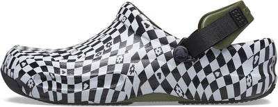 Crocs Unisex Bistro Pro Literide Clog Holzschuh 36/37 EU Black White, 36/37 EU Black White