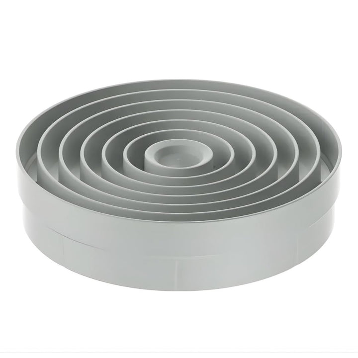 BORA PUEDL Original Einströmdüse Lichtgrau für PURE, Dunstabzug, Kochfeld Zubehör Gray, Gray
