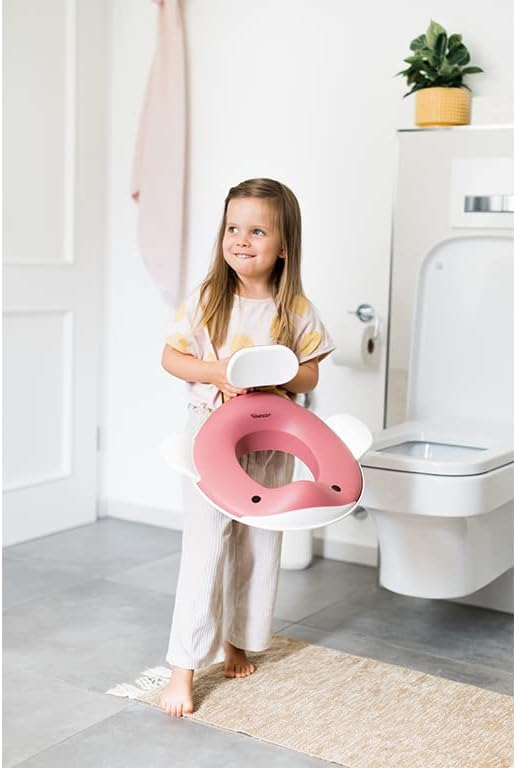 Kindsgut Toilettenaufsatz Wal für Kinder, kinderfreundliches Waldesign, in dezenten und modernen Far