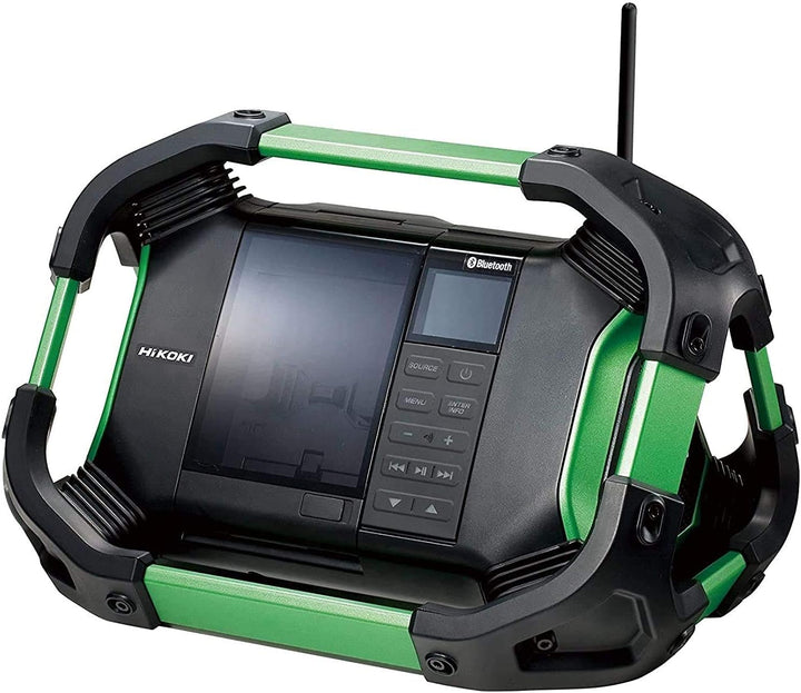 HiKOKI Akku-Baustellenradio UR18DSDL (Bluetooth, DAB+, USB, Wassergeschützt, AUX, Hohe Empfangsleist