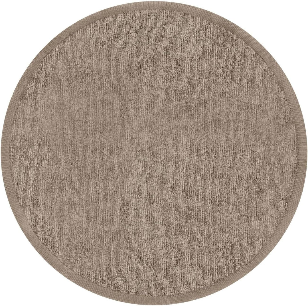 TT Home Krabbelmatte Babyzimmer Teppich Spielmatte Kinder Unifarben rutschfest Flauschig, Farbe: Bei