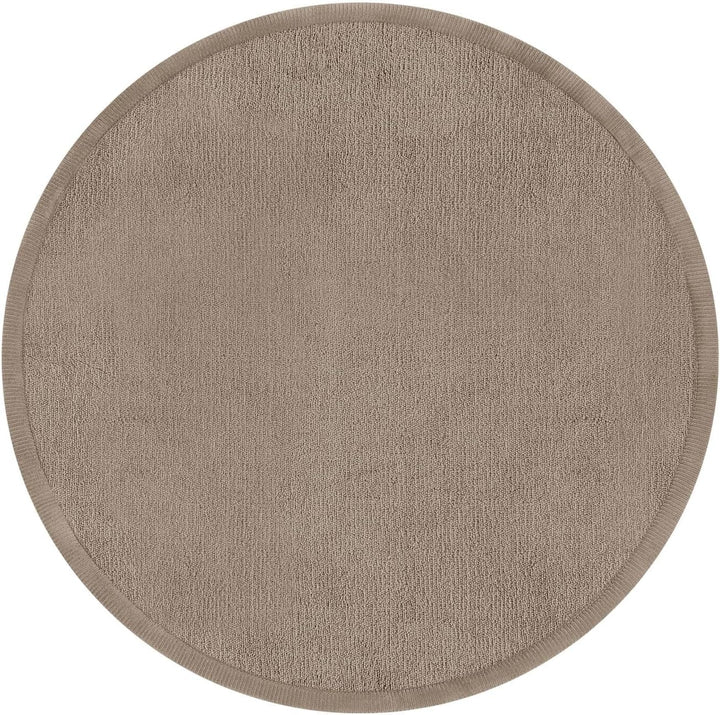 TT Home Krabbelmatte Babyzimmer Teppich Spielmatte Kinder Unifarben rutschfest Flauschig, Farbe: Bei