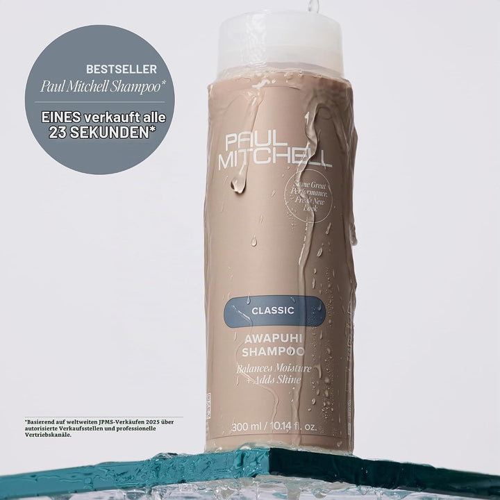 Paul Mitchell Awapuhi Shampoo - Haarwäsche in Friseur-Qualität für alle Haartypen, reichhaltiges Feu