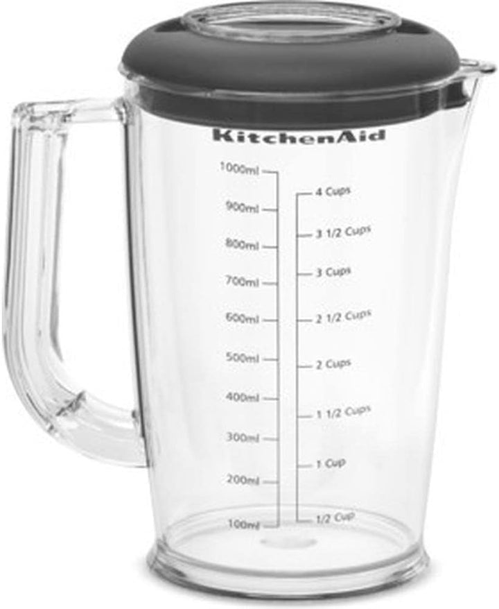 Kitchenaid 5KHBV83EBM Stabmixer Black Matte, Schwarz