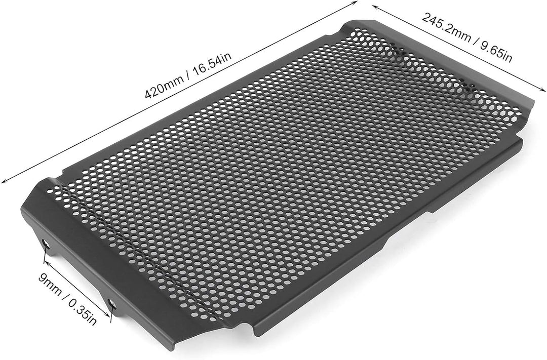 Aramox Tracer 900 Kühlerschutz, Motorrad Kühlergrillschutz Abdeckschutz Aluminiumlegierung Passend f