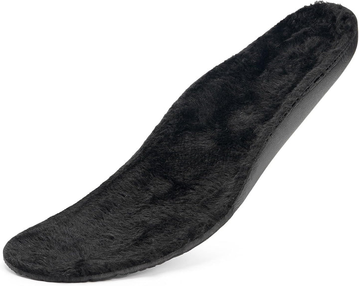 Sisttke Barfussschuhe Damen Winter Wasserdicht Winterschuhe Winterstiefel 38 EU Schwarz, 38 EU Schwa