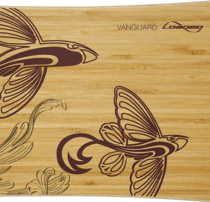 Loaded Boards Vanguard Bamboo Longboard Skateboard Deck Flex 4 (55 - 77+ kg / 120 - 170+ lbs.), Flex