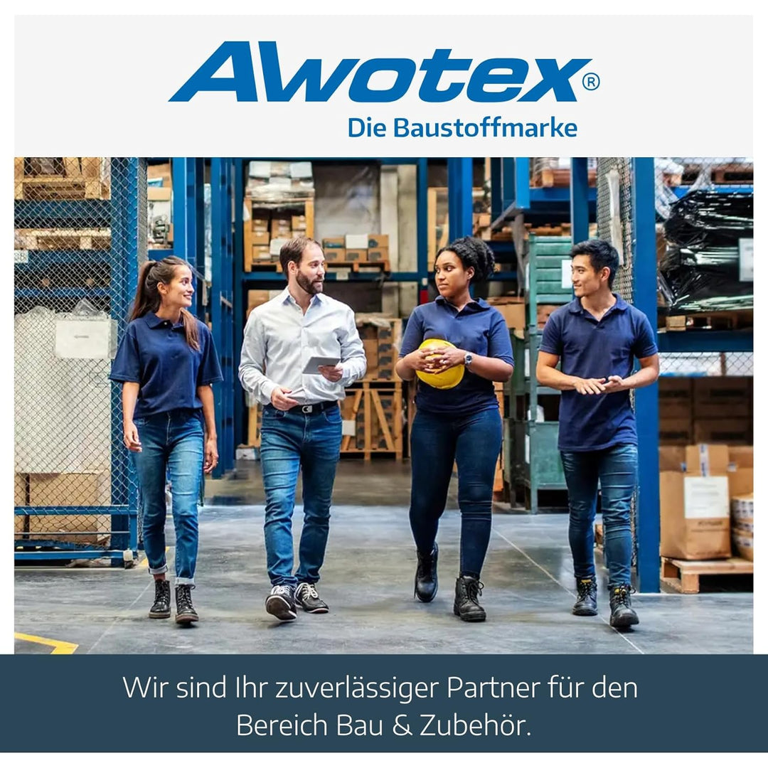 AWOTEX 1 Stück Big Bag beschichtet in 90 x 90 x 110 cm I Sack mit 4 Hebeschlaufen I mit 1000kg Tragl