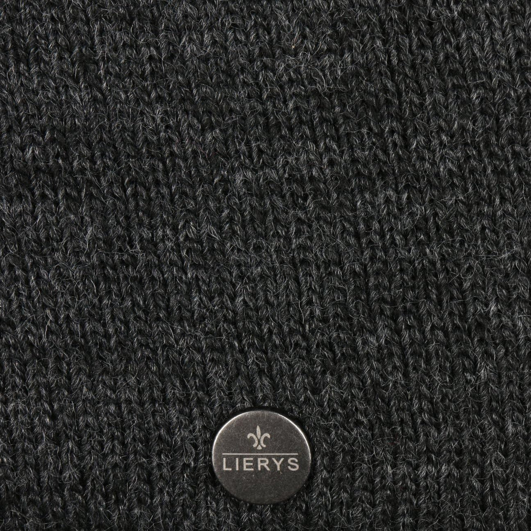 LIERYS Mono Stirnband Damen/Herren 8 cm breit - Made in Germany - dreilagiges Strickband gefüttert m