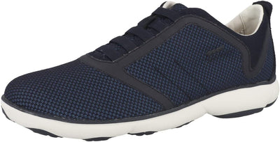 Geox Herren U Nebula Sneaker, 45 EU Navy