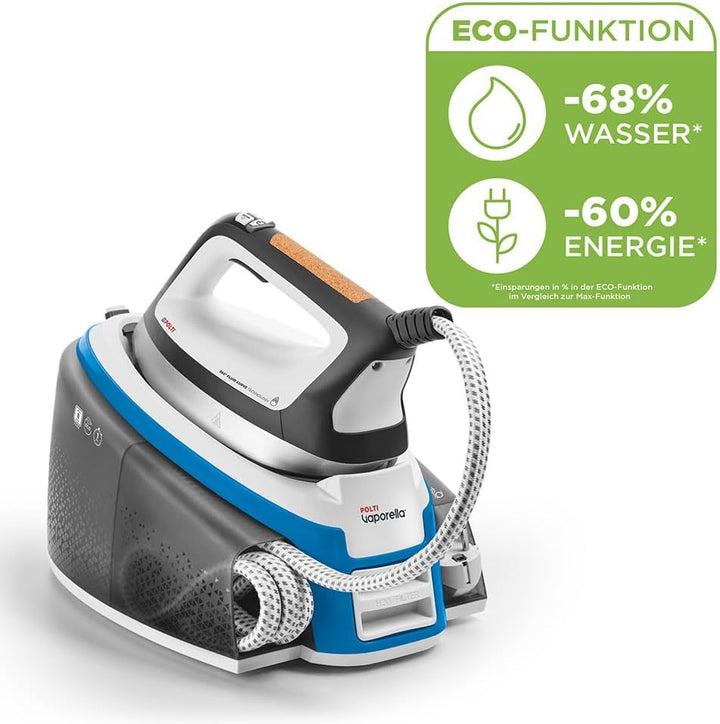 Polti Vaporella Instant VI50.40, Dampfbügelstation, mit patentierter Instant Steam Technologie, bis
