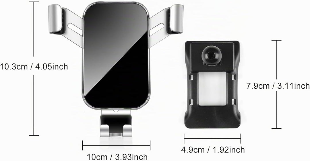 KUNGKIC Auto-Handy-Halterung Verstellbare Autotelefon-Halterung Compatible with VW Volkswagen 2009-2
