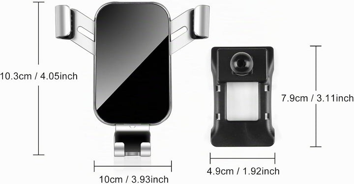 KUNGKIC Auto-Handy-Halterung Verstellbare Autotelefon-Halterung Compatible with VW Volkswagen 2009-2