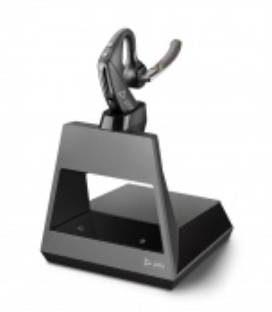 Poly Voyager 5200 Office Headset Ohrstöpsel über dem Ohr angebracht Bluetooth kabellos NFC USB-C, Bl