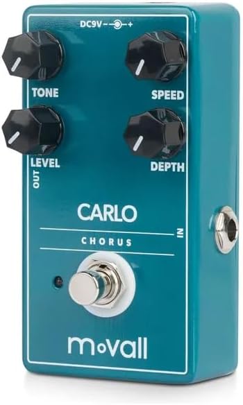 MP-112 Carlo Chorus Gitarrenpedal – Üppige Chorus-Effekte, kompakt, True Bypass