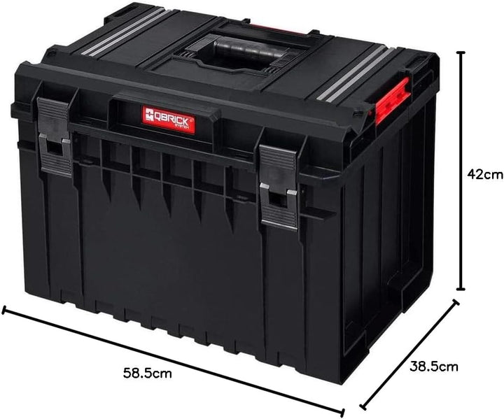 QBRICK TECHNIK450 Werkzeugkoffer Werkzeugkasten Kiste Box Werkzeugbox Sortimentskasten 58x38cm Werkz