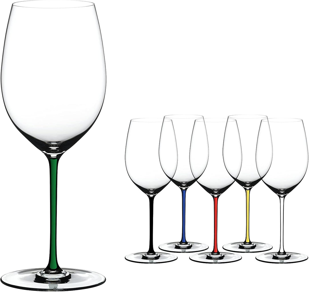 Riedel Fatto A Mano Cabernet Weinglas, Grün Cabernet Grün, Cabernet Grün