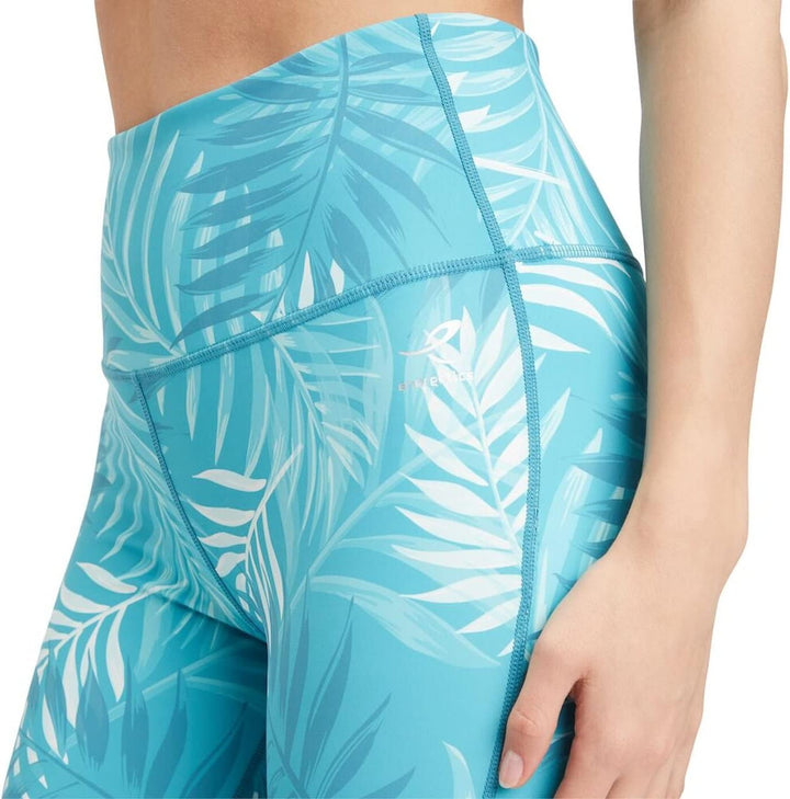 ENERGETICS Damen Leggings 40 Aop-/Blue Aqua/Mint, 40 Aop-/Blue Aqua/Mint