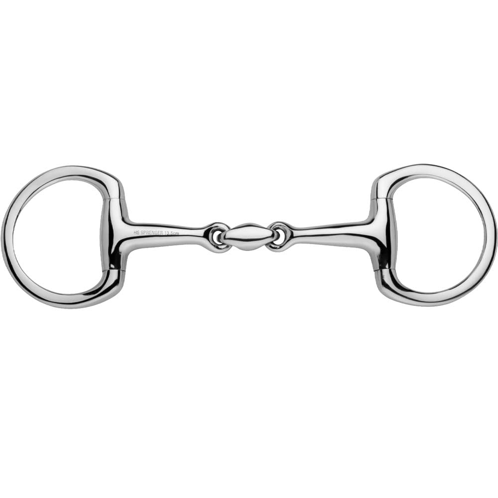 Sprenger - doppelt gebr. Olivenkopftrense Edelstahl, 16mm silber 16 mm, silber 16 mm