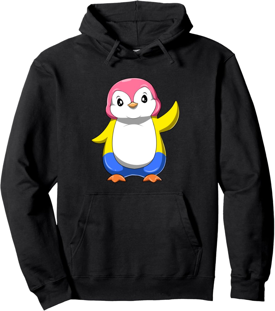 Pansexueller Stolz Pinguin Pullover Hoodie