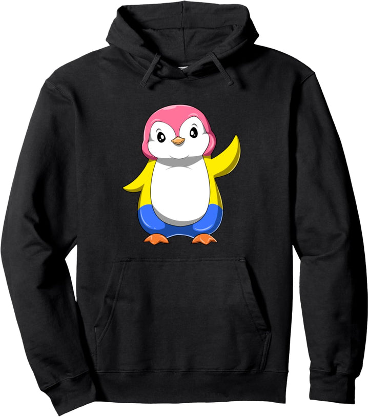 Pansexueller Stolz Pinguin Pullover Hoodie