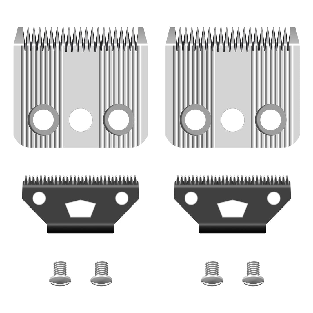 BESTBOMG Set mit 2 Star Blade, Ersatzmesser für Hundeschneider, kompatibel mit Moser 1400, Edelstahl