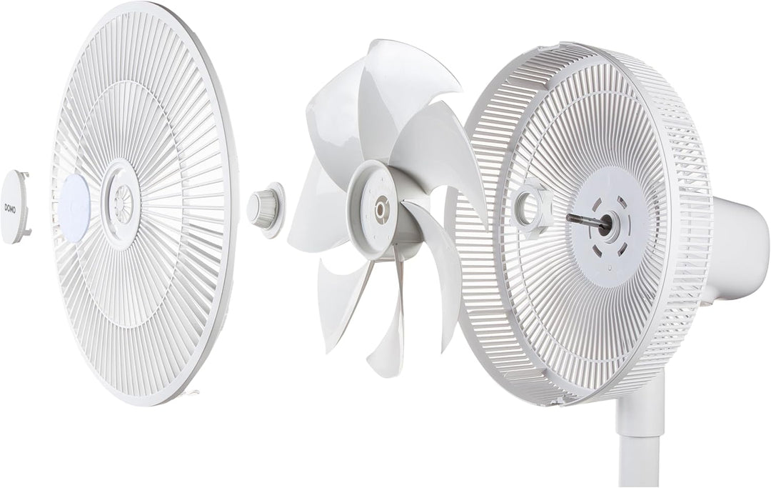 DOMO DO8149 2 in 1 Standventilator 'Multi Blade' - Mit Aromafunktion - Ø 35 cm - 4 Stunden Timer - 9