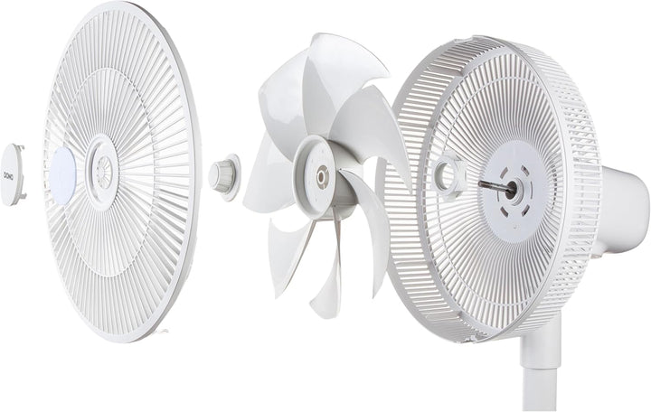 DOMO DO8149 2 in 1 Standventilator 'Multi Blade' - Mit Aromafunktion - Ø 35 cm - 4 Stunden Timer - 9