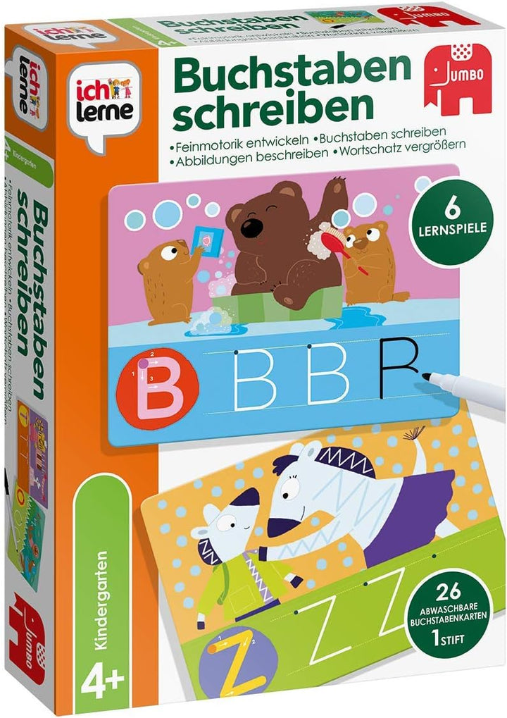 ich lerne Buchstaben schreiben