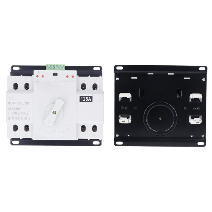 Dual Power Automatischer Transferschalter AC 400V 2P 125A ATS CB Automatik Netz Umschalter Notstrom