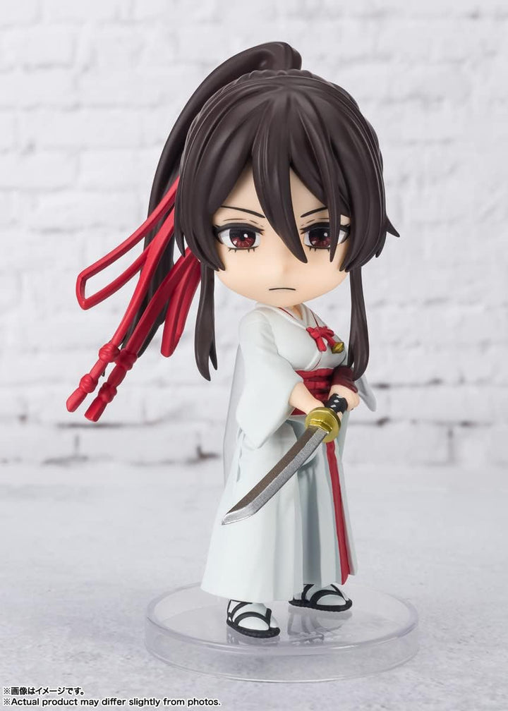BANDAI Hell's Paradise Jigokuraku Figur Figuarts Mini Yamada Asaemon Sagiri 9 cm Schwarz, Schwarz