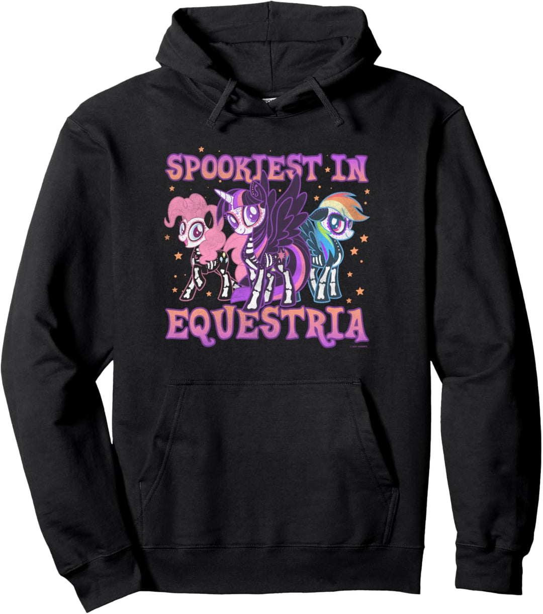 My Little Pony Halloween Group Spookiest In Equestria Pullover Hoodie