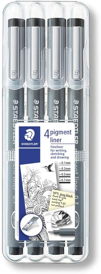 STAEDTLER 661 A3 PR1 Zeichenplatte, DIN A3, Promotion (Pigmentliner 308 WP4)